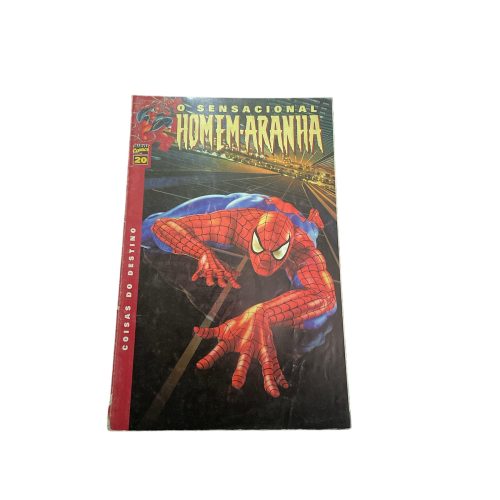 BD Sensacional Homem Aranha Coisas do Destino