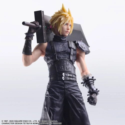 Final Fantasy VII Static Statue