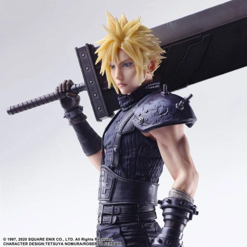 Final Fantasy VII Static Statue