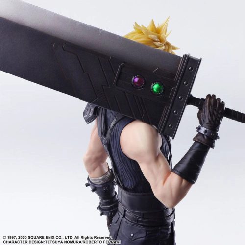 Final Fantasy VII Static Statue