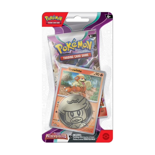 Pokémon Scarlet and Violet Paldea Evolved Checklane Blister