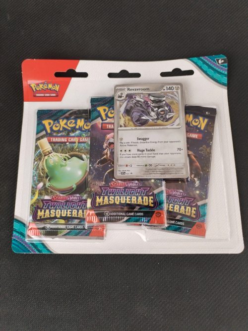 Pokemon twilight masquerade 3 booster packs checklane