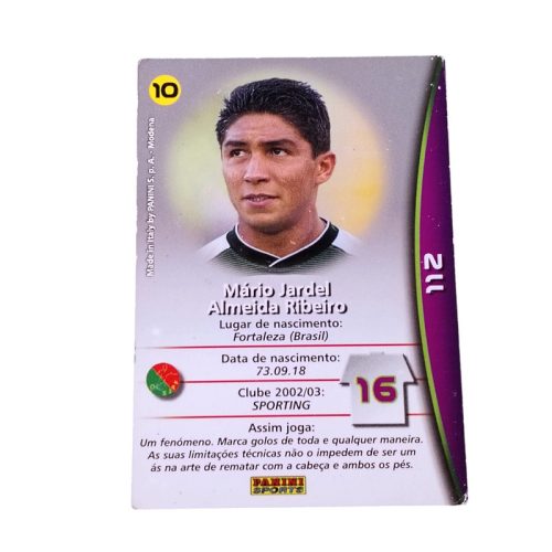 Panini Mega Craques 2002 2003 Jardel