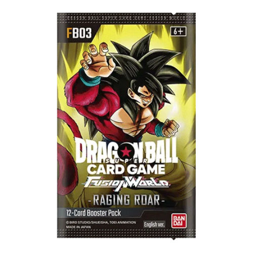 Dragon Ball Super Fusion World Raging Roar Booster Packs