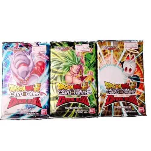 Dragonball Super Critical Blow 3 Booster Packs