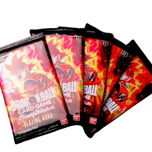 Dragon Ball Super Fusion World Blazing Aura 5 booster packs