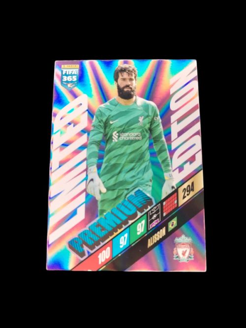 Panini Fifa 365 Adrenalyn XL 2024 Limited Edition Purple Alisson