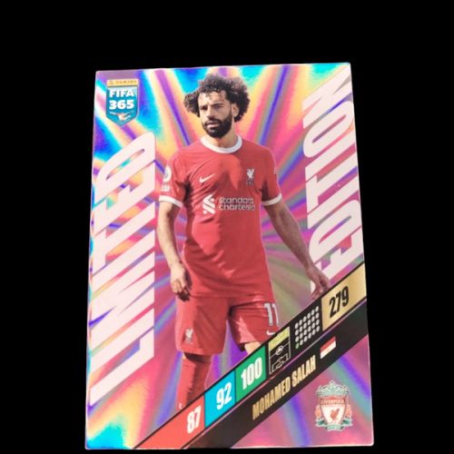 Panini Fifa 365 Adrenalyn XL 2024 Limited Edition Purple Mohamed Salah