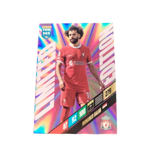 Panini Fifa 365 Adrenalyn XL 2024 Limited Edition Purple Mohamed Salah