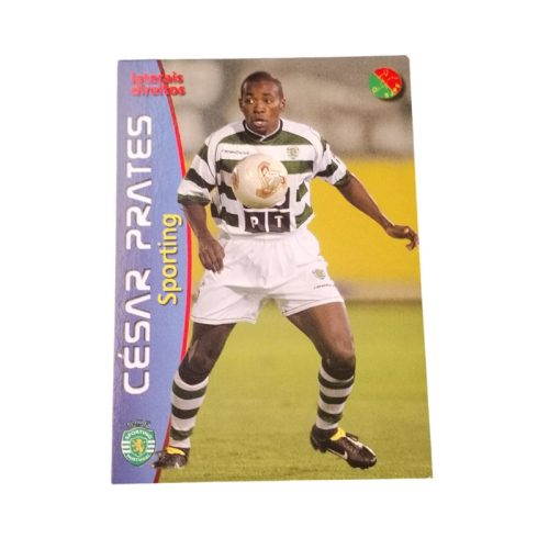 Panini Mega Craques 2002 2003 Cesar Prates Sporting