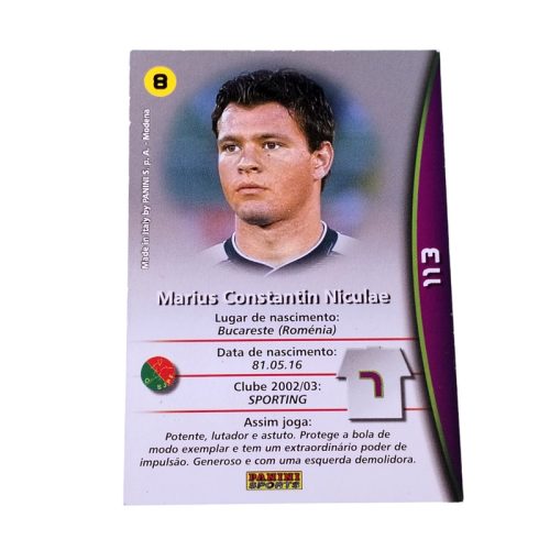 Panini Megacraques 2002 2003 Niculae Sporting