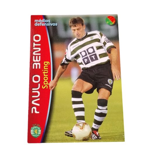 Panini Mega Craques 2002 2003 Paulo Bento Sporting