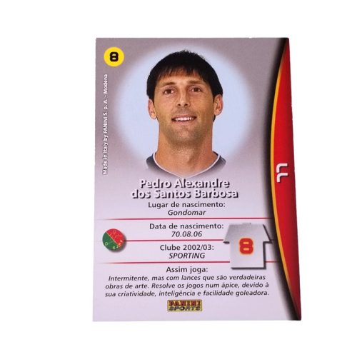 Panini Mega Craques 2002 2003 Pedro Barbosa