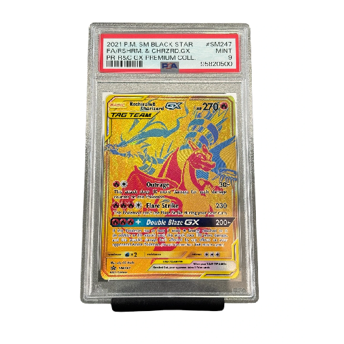 Reshiram & Charizard GX premium Coll 2021