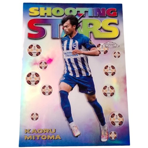 Topps Chrome 2023 Kaoru Mitoma Shooting Stars