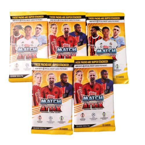 Topps Match Attax 2025 5 Booster Packs