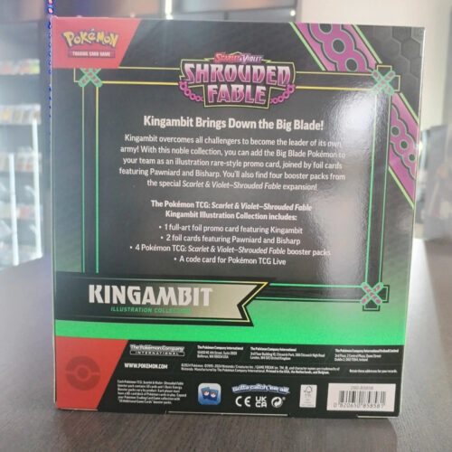 Pokémon Shrouded Fable Box Kingambit Illustration Collection - Image 3