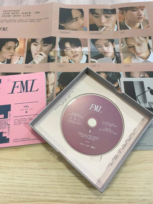 Seventeen 10th mini album fml pink - Image 3