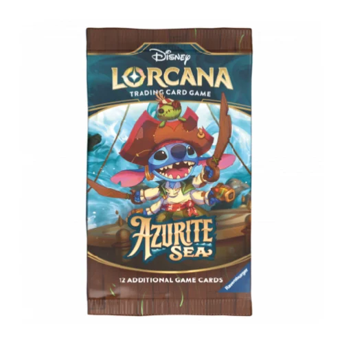 Disney Lorcana Azurite Sea Booster Packs