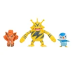 Pokémon Battle Figures Piplup Electabuzz Vulpix