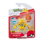 Pokémon Battle Figures Piplup Electabuzz Vulpix